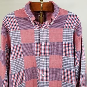 Brooks Brothers Oversized Quilted Pattern Shirt L